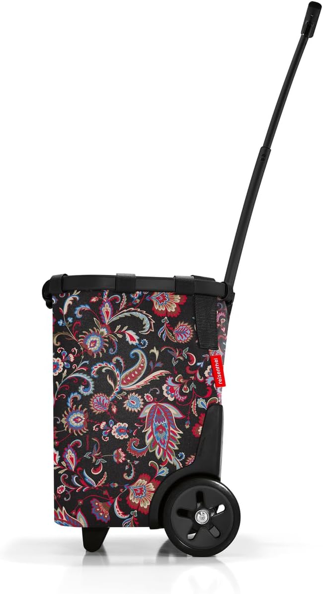 reisenthel carrycruiser Tragbarer Einkaufstrolley mit stabilem Aluminiumrahmen, Schultergurt und her