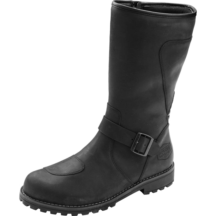 Spirit Motors Urban Lederstiefel 1.0 – Wasserdicht – Robustes Leder 41 EU Schwarz, 41 EU Schwarz