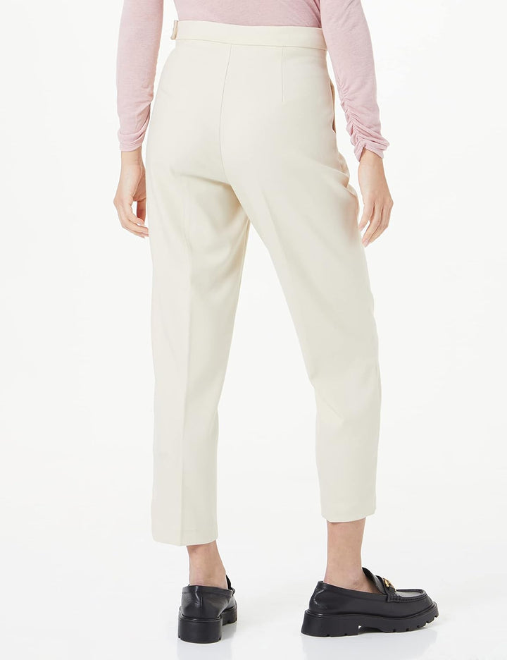 SISLEY Damen Pants 36 Creamy White 0l8, 36 Creamy White 0l8