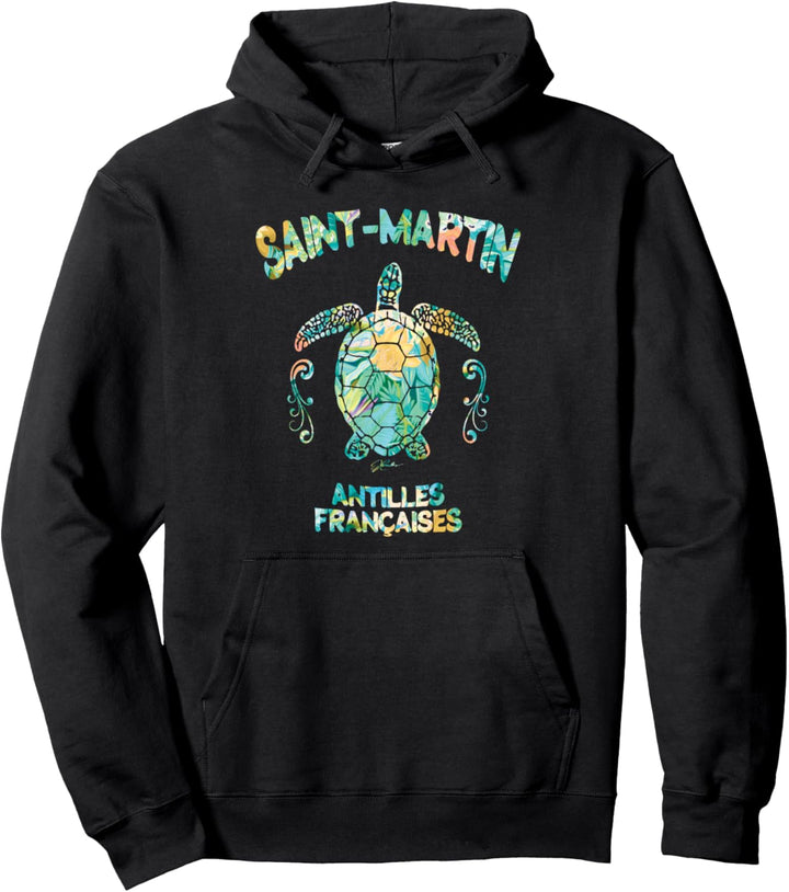 JCombs: St. Martin, Französische Antillen, Meeresschildkröte Pullover Hoodie