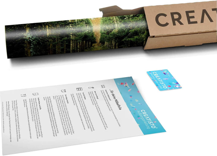 Kühlschrank Sticker I Dekoration für Kühlschrankfront - Klebesticker Aufkleber selbstklebend I Deko