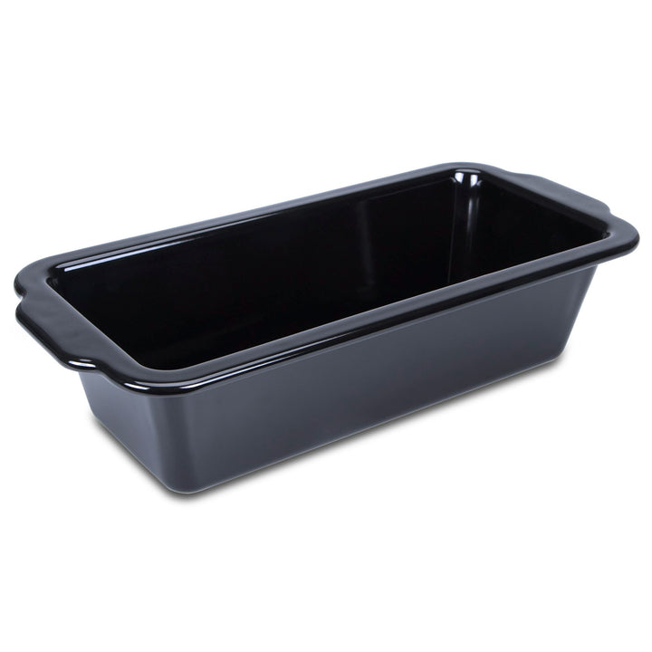 Städter we love baking Brotbackform EMAILLE Black Edition, 26x11,5cm, kratz- & schnittfeste Backform