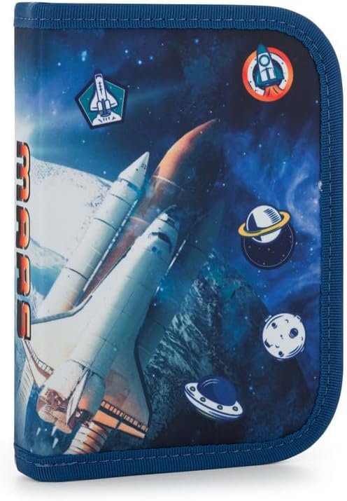 Schulranzen 8 TLG Ergonomische Schulrucksack Set Sportbeutel Federmappe Kunstponcho Trinkflasche Sna