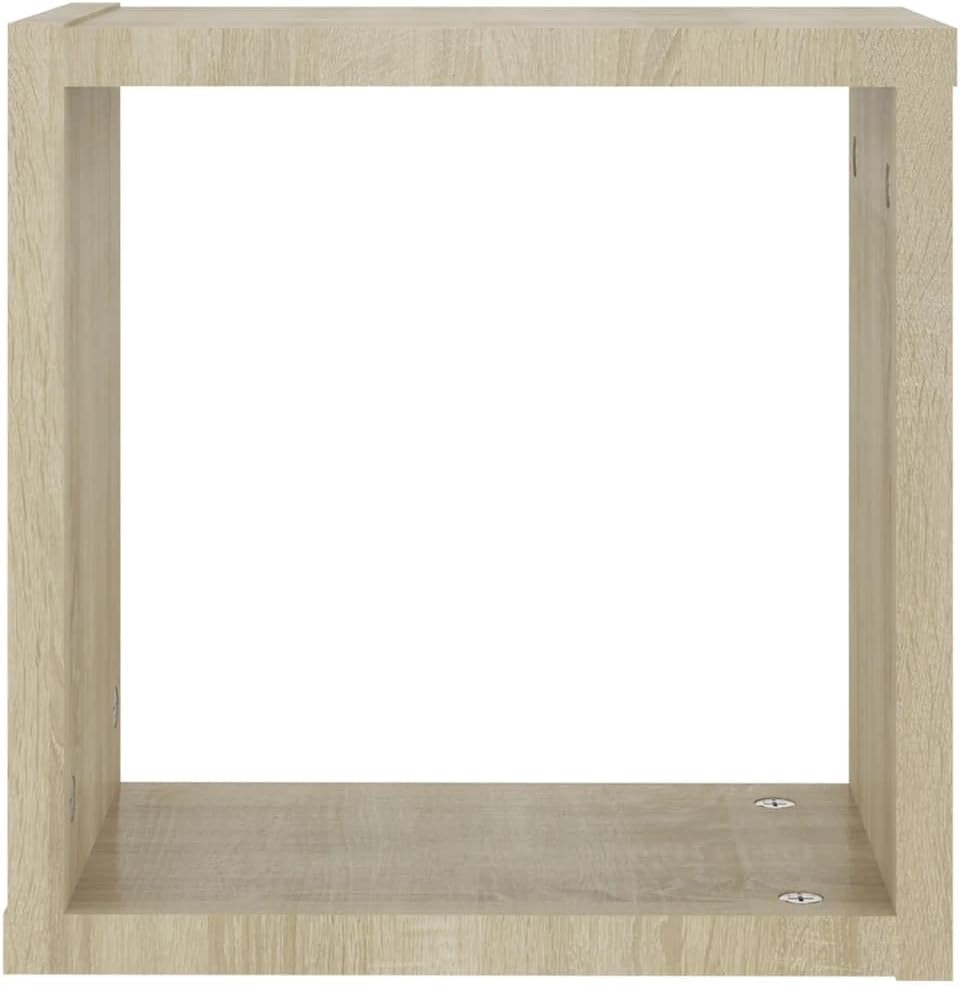 vidaXL 4X Würfelregal Wandregal Hängeregal Cube Lounge CD Regal Dekoregal Bücherregal Schweberegal W