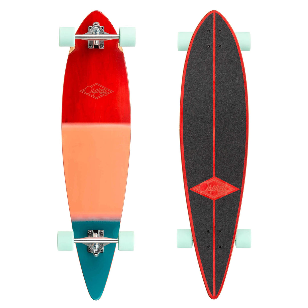 Osprey Unisex Pintail Longboard – mehrere Styles mehrfarbig, mehrfarbig