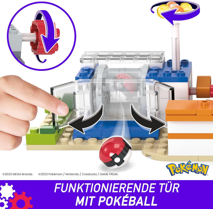 Mega Pokémon Bauset, 648 Teile, mit Pikachu, Chaneira, Evoli und Togepi, Bauspielzeug für Kinder und