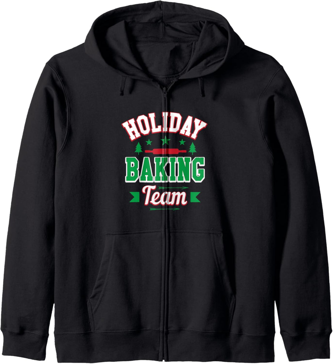 Holiday Baking Team Christmas Food Kapuzenjacke