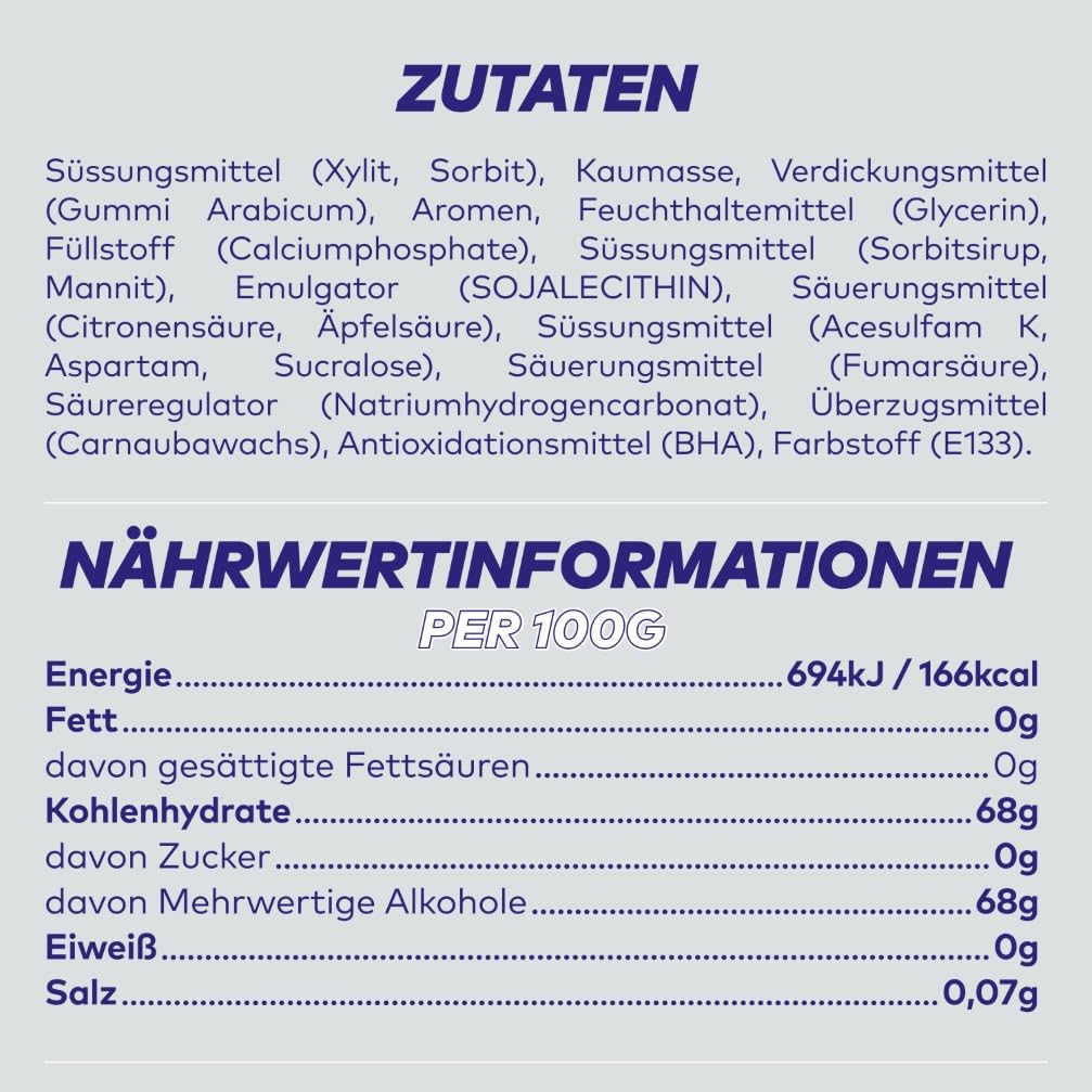 Extra Professional White Citrus, Zuckerfreier Kaugummi, Multipack mit 30x10 Dragees, Für frischen At