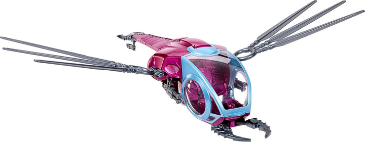 Masters of the Universe Fright Fighter Origins Fahrzeug, Skelett, bewegliche Flügel und Krallen, kom