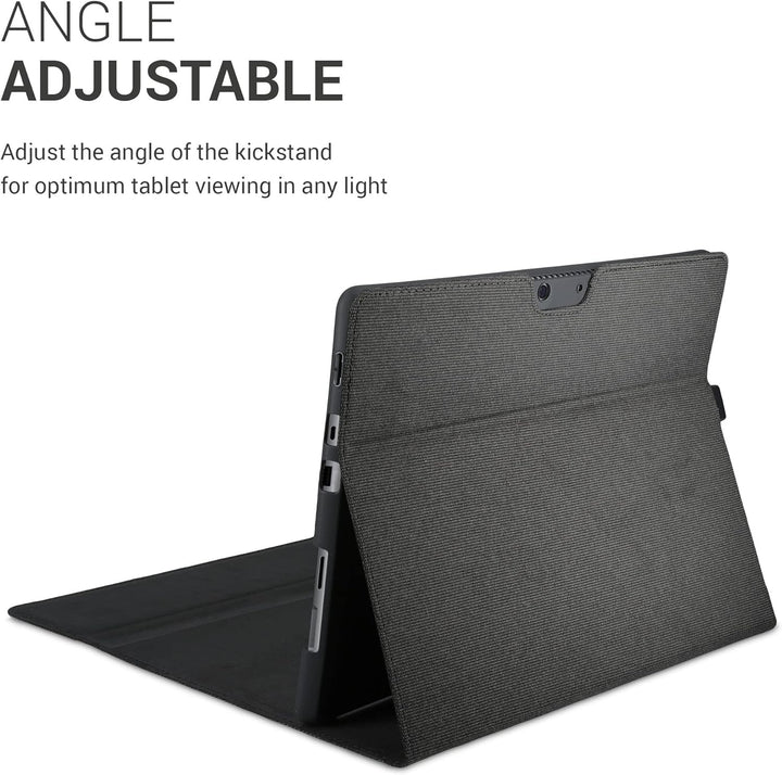 kwmobile Hülle kompatibel mit Microsoft Surface Pro 8 - Type Cover kompatibel - Stoff Tablet Cover i