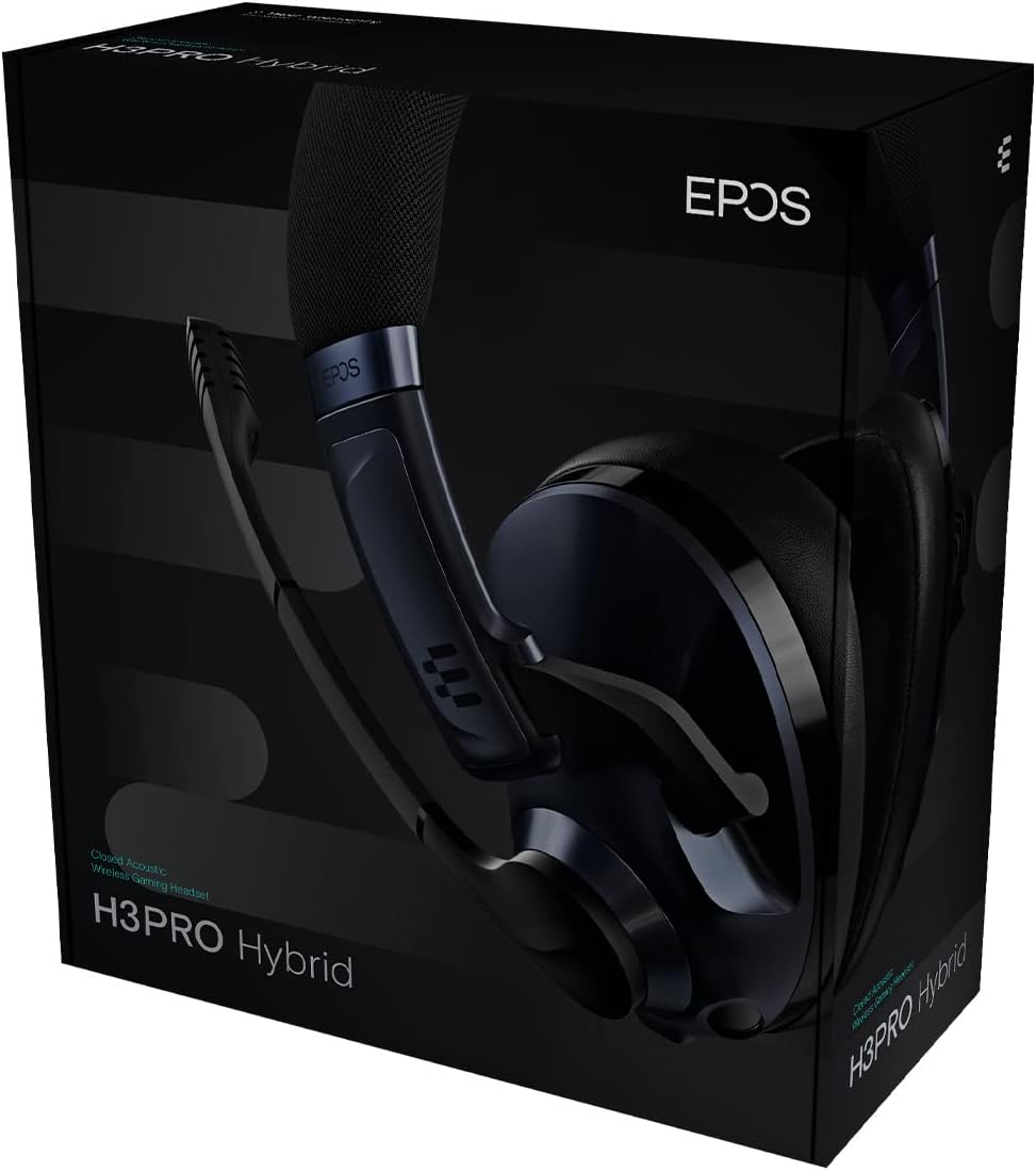 EPOS H3Pro Hybrid PC Gaming Headset mit Mikrofon - Geräuschunterdrückung - Anpassbar - Smart Button