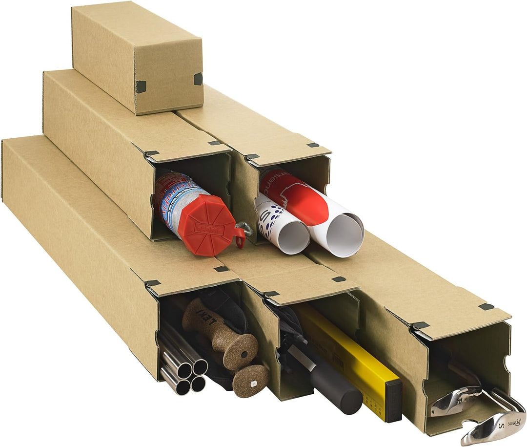 progressPACK Universalversandhülse Premium PP LB10.03 aus Wellpappe, DIN B2, 510 x 105 x 105 mm, 10-