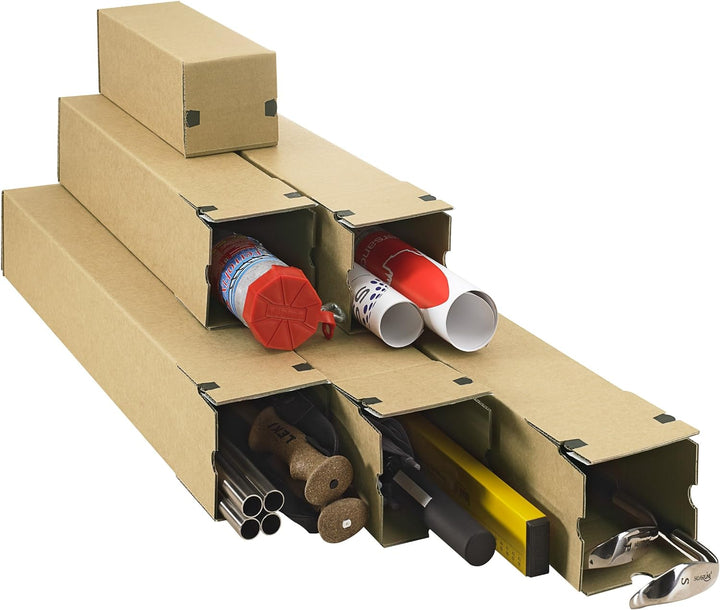progressPACK Universalversandhülse Premium PP LB10.03 aus Wellpappe, DIN B2, 510 x 105 x 105 mm, 10-