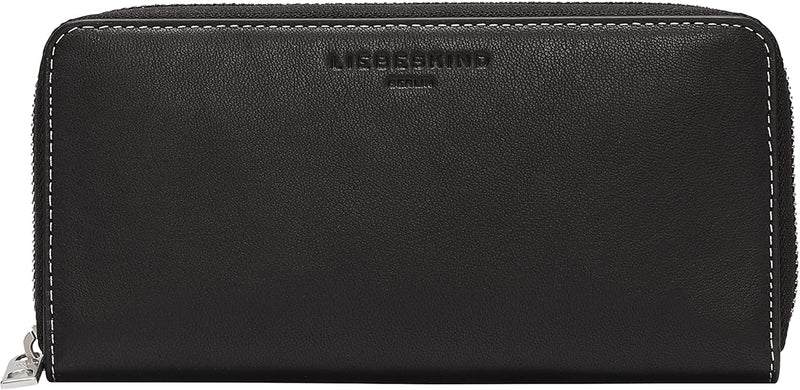 Liebeskind Berlin Bowie Sally Geldbörse, Large (HxBxT 9.4cm x 18.8cm x 2cm), Black Large (HxBxT 9.4c