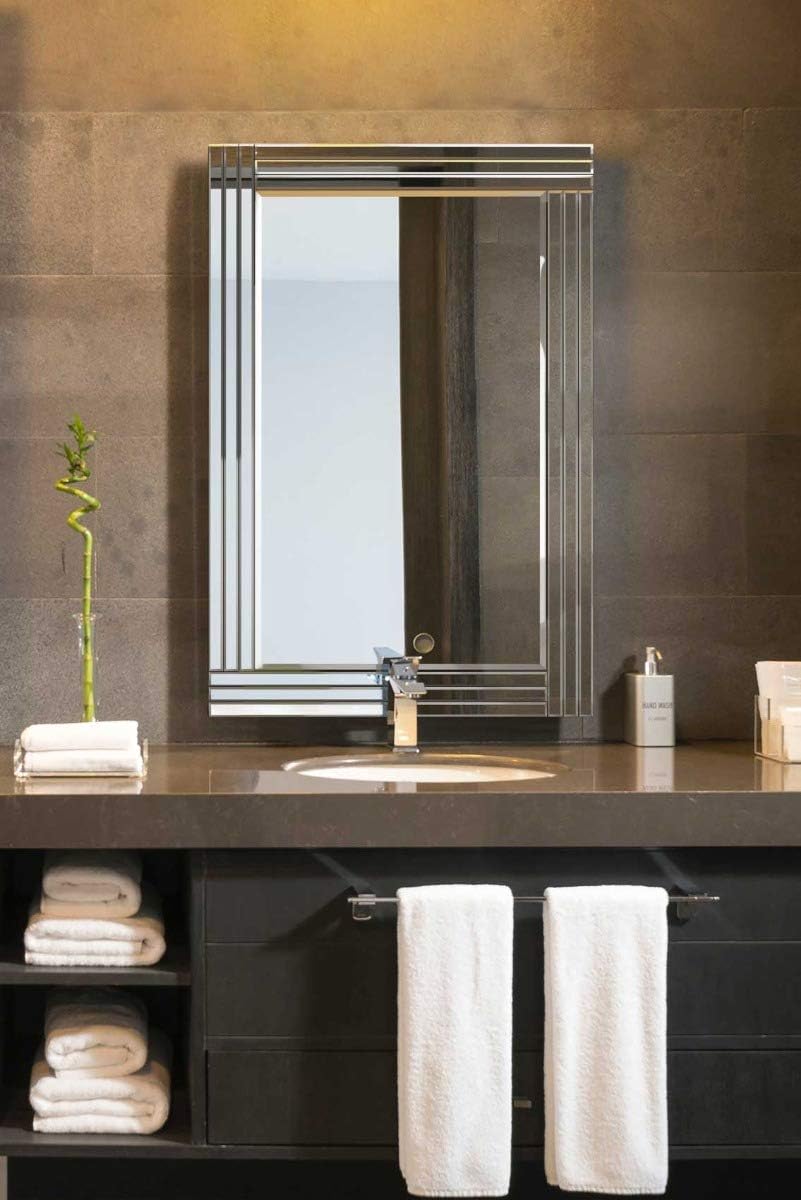 MirrorOutlet YC025A, Rahmenlos, 90 x 60 cm, 90 x 60