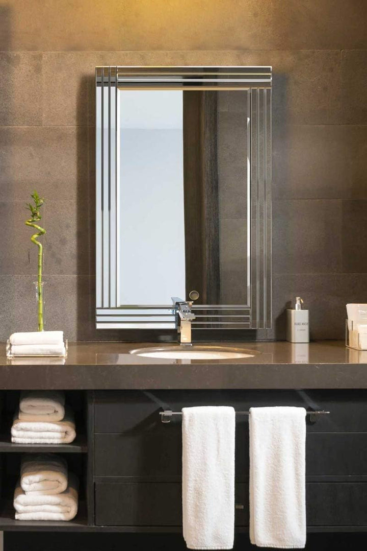MirrorOutlet YC025A, Rahmenlos, 90 x 60 cm, 90 x 60