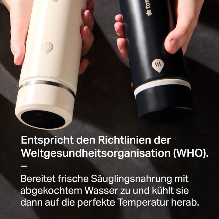 Tommee Tippee GoPrep Nahrungszubereiter-Set, bereitet die perfekte Babyflasche in 2 Minuten zu, trag