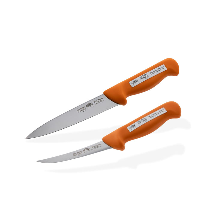 Otto Herder Manicure Stech- und Ausbein-Set, Messerset aus Stech- und Ausbeinmessern, Klingen aus ro