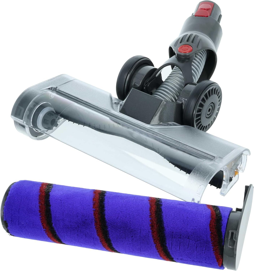 vhbw Bodendüse Softbürste für Harte Fussböden kompatibel mit Dyson V11 Outsize, V15 Detect Absolute,