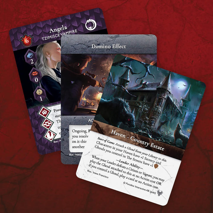Renegade Game Studios Vampire The Masquerade Rivals ECG The Dragon & The Rogue