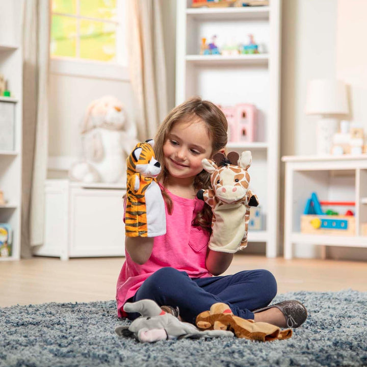 Melissa &amp; Doug - Handpuppen, Handpuppen und Theater, weiches Spielzeug, ab 2 Jahren, für Jungen und