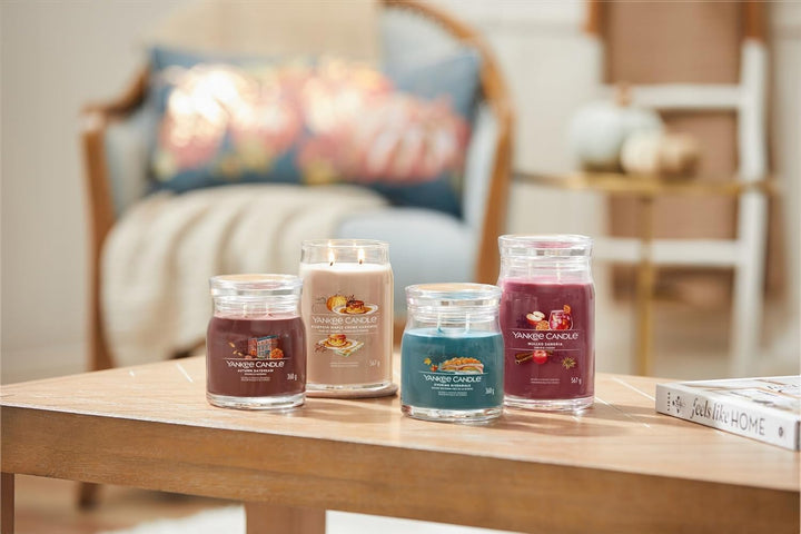 Yankee Candle Autumn Daydream grosses Glas