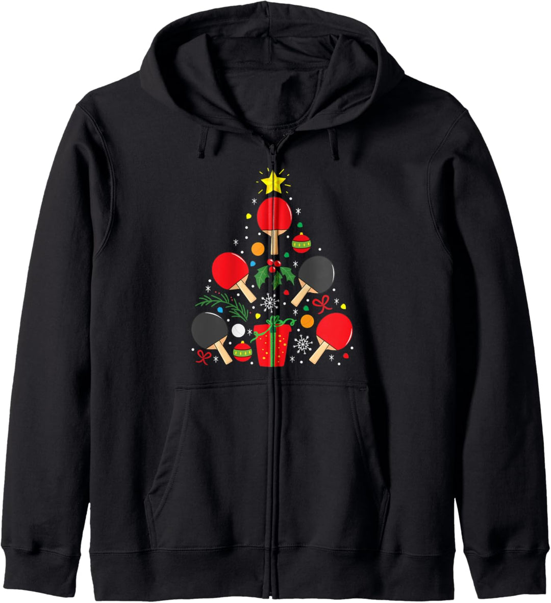 Tischtennis Tischtennis Weihnachten Lustiges Geschenk Jungen Kapuzenjacke