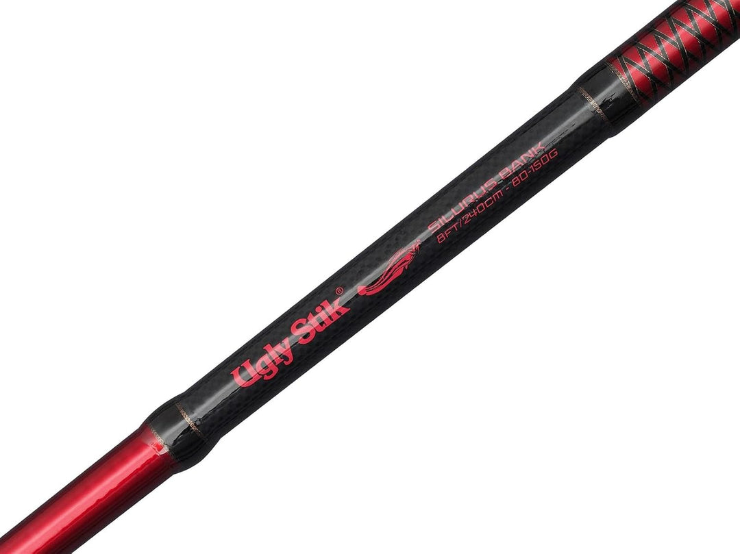 Welscombo Ugly Stik Silurus Bank 2,40m 80-150g + Pursuit IV 6000 Spinnrolle