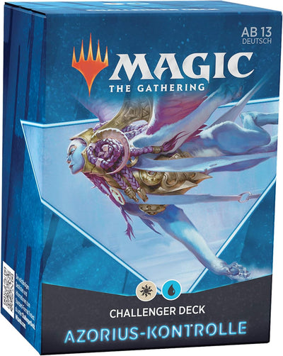 Magic: The Gathering Challenger Deck 2021 – Azorius-Kontrolle, Blau-Weiss (Deutsch Version) Deutsche