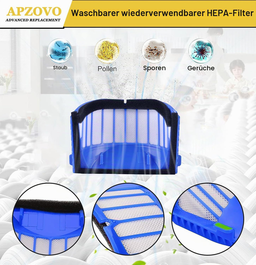 Zubehör Ersatzteile für iRobot Roomba 600 604 605 606 610 612 614 615 616 620 621 626 627 630 631 63