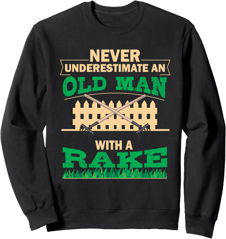 Garten Gärtner Landschaftsgärtner - Rechen Hobbygärtner Sweatshirt