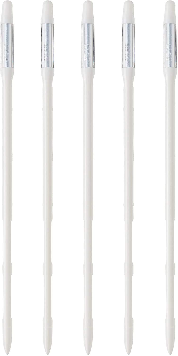 SUS tee Giessanzeiger für Pflanzen (5er Set) - SAGT Ihnen, wann Sie giessen müssen (Gross, Weiss) Gr