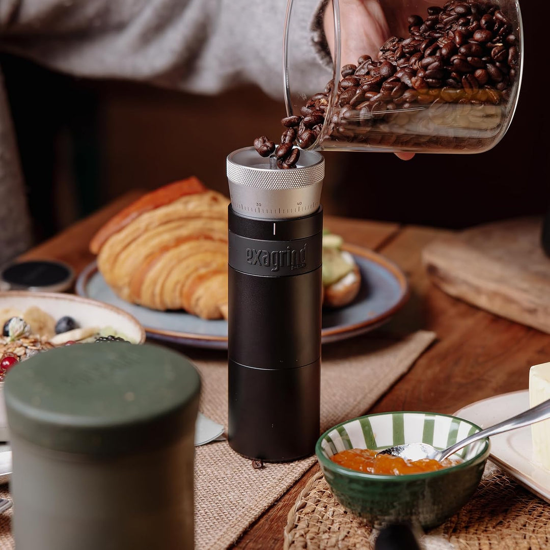 WACACO Exagrind Pro-E Kaffeemühle manuell, externe Anpassung