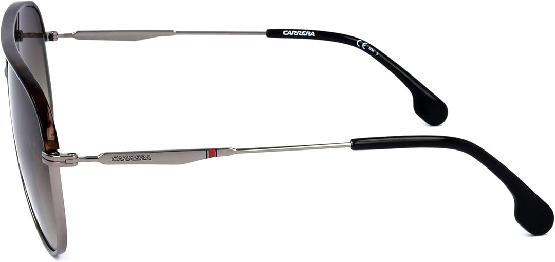 Carrera Unisex 209/S Sunglasses 58 85k/Ha Ruthen Black, 58 85k/Ha Ruthen Black