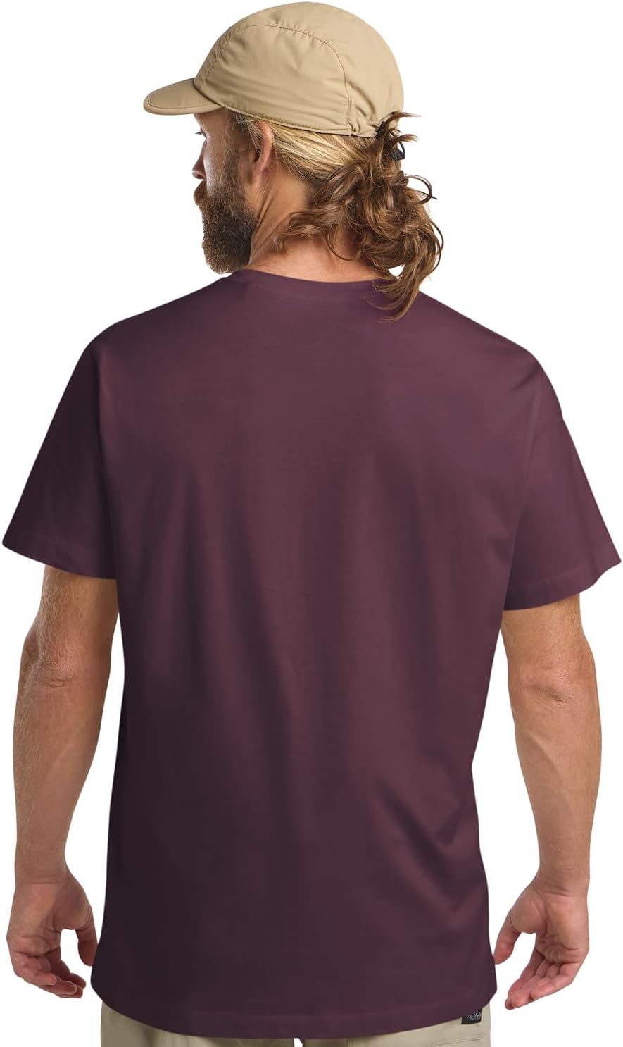 Jack Wolfskin Herren Essential T M T-Shirt S Amaranth, S Amaranth