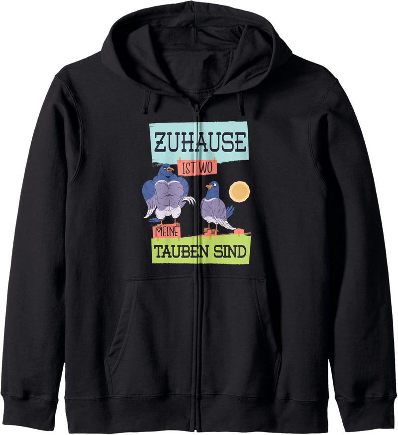 Taubenzüchter Taubensport Brieftauben lustige Sprüche Tauben Kapuzenjacke