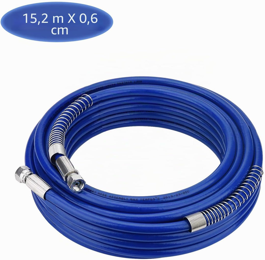 MOPEI HEA 15M x 1/4 in. Airless Spritzschlauch für Graco Spritzgerät 4300