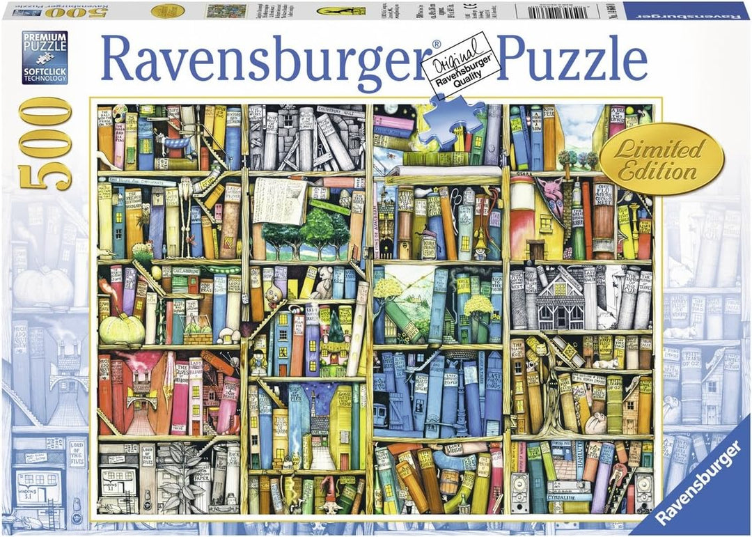 Ravensburger 14668 - Magisches Bücherregal - Puzzle, 500-teilig