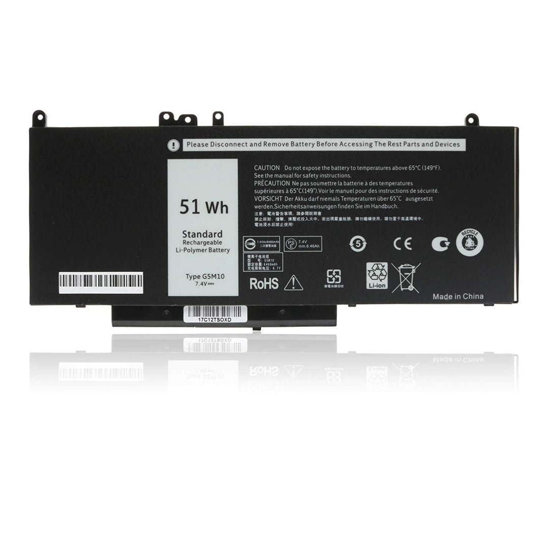 ASKC 51WH G5M10 Laptop Akku für Dell Latitude E5450 E5550 Notebook 15.6" Series 8V5GX R9XM9 WYJC2 1K