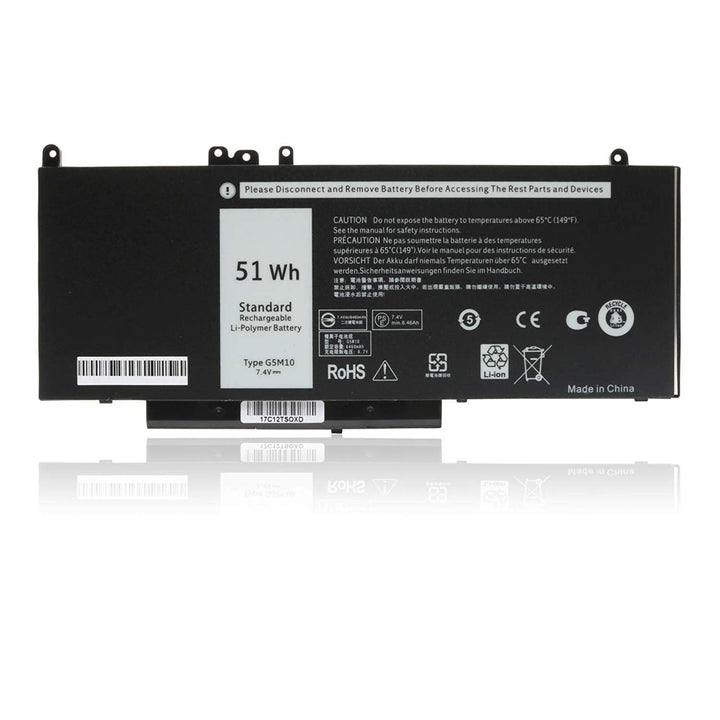 ASKC 51WH G5M10 Laptop Akku für Dell Latitude E5450 E5550 Notebook 15.6" Series 8V5GX R9XM9 WYJC2 1K