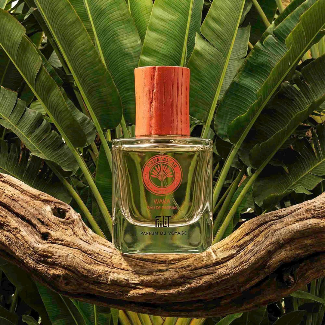 FiiLiT Parfum du Voyage, Eau de Parfum MADAGASCAR - WAKA 11 mL mit einer eigenen Reise-Holzkiste