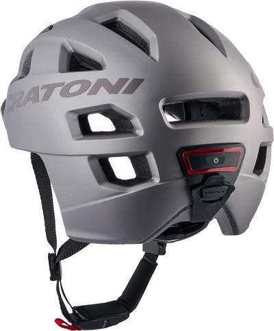 Cratoni Fahrradhelm C-Pure grau matt, M
