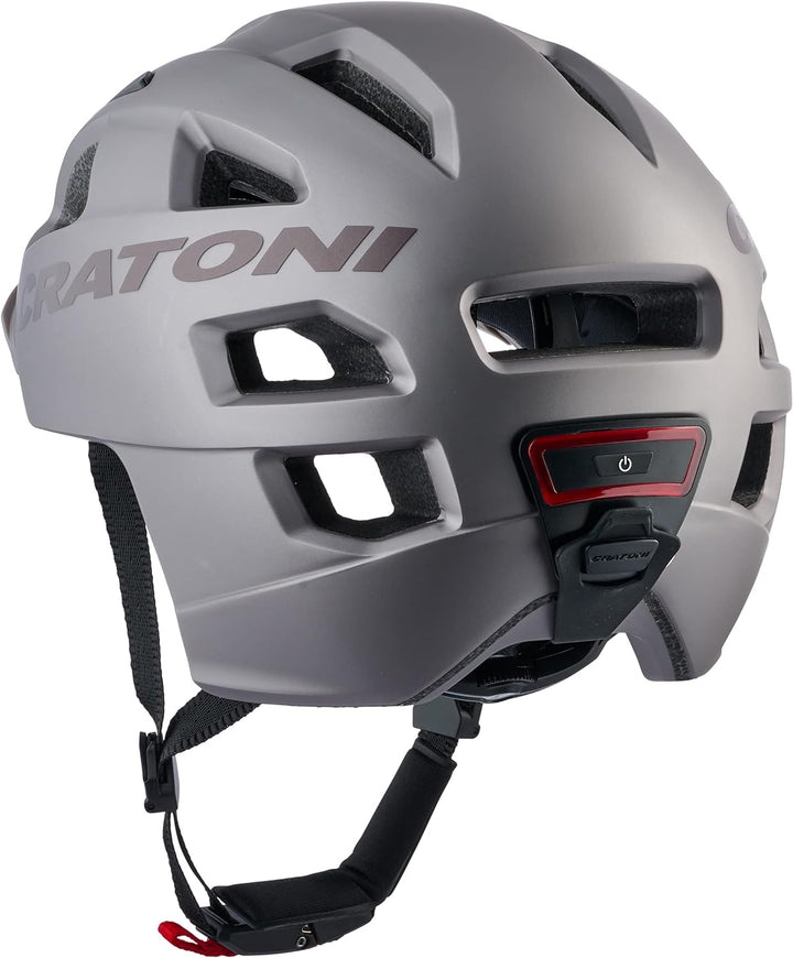 Cratoni Fahrradhelm C-Pure grau matt, M
