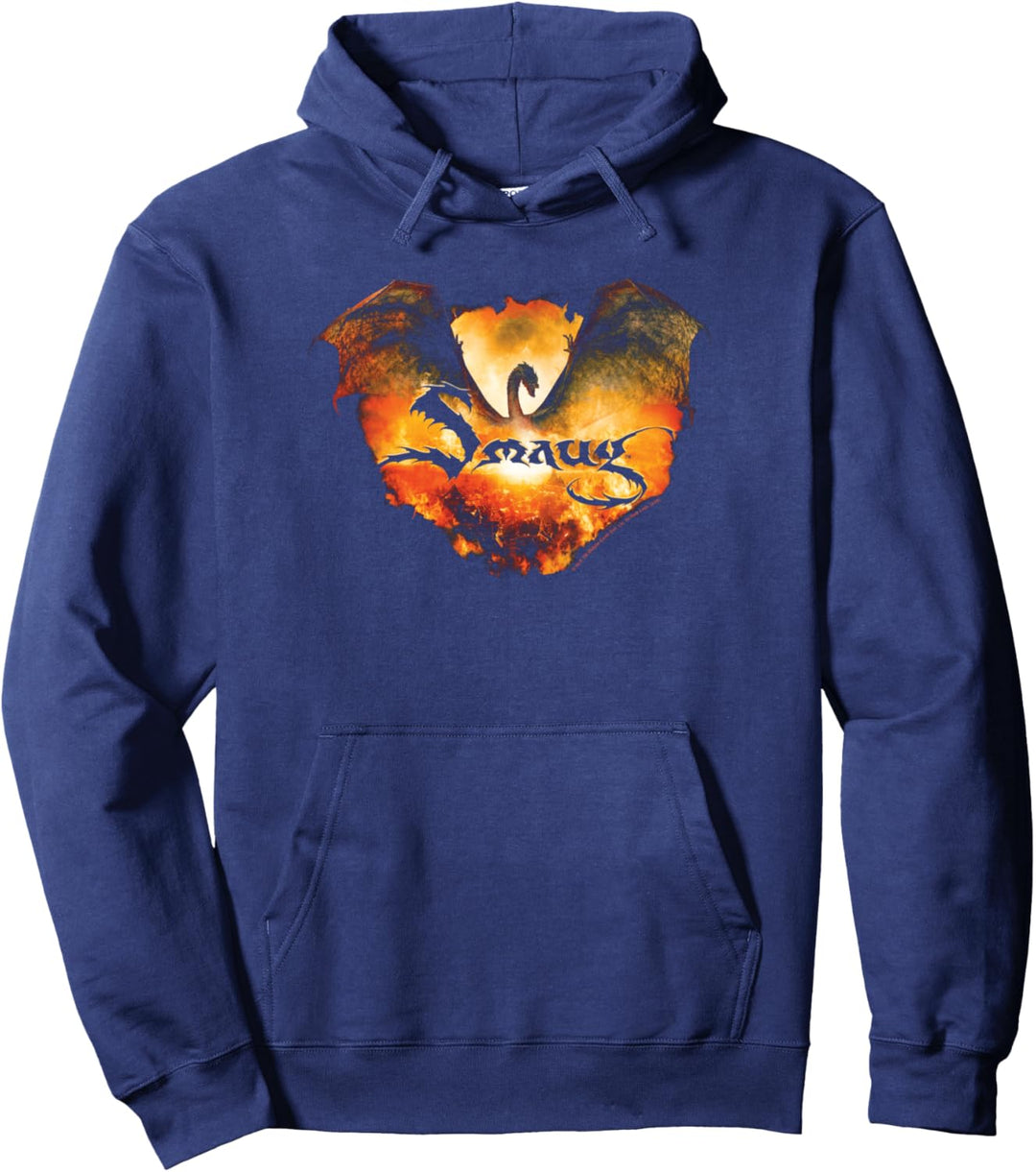 The Hobbit Smaug Reign in Flame Pullover Hoodie
