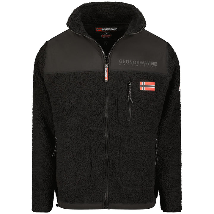 Geo Norway Herren Fleecejacke Warm Dicke Fleece Jacke Herren Reissverschluss - Perfekte Bekleidung f