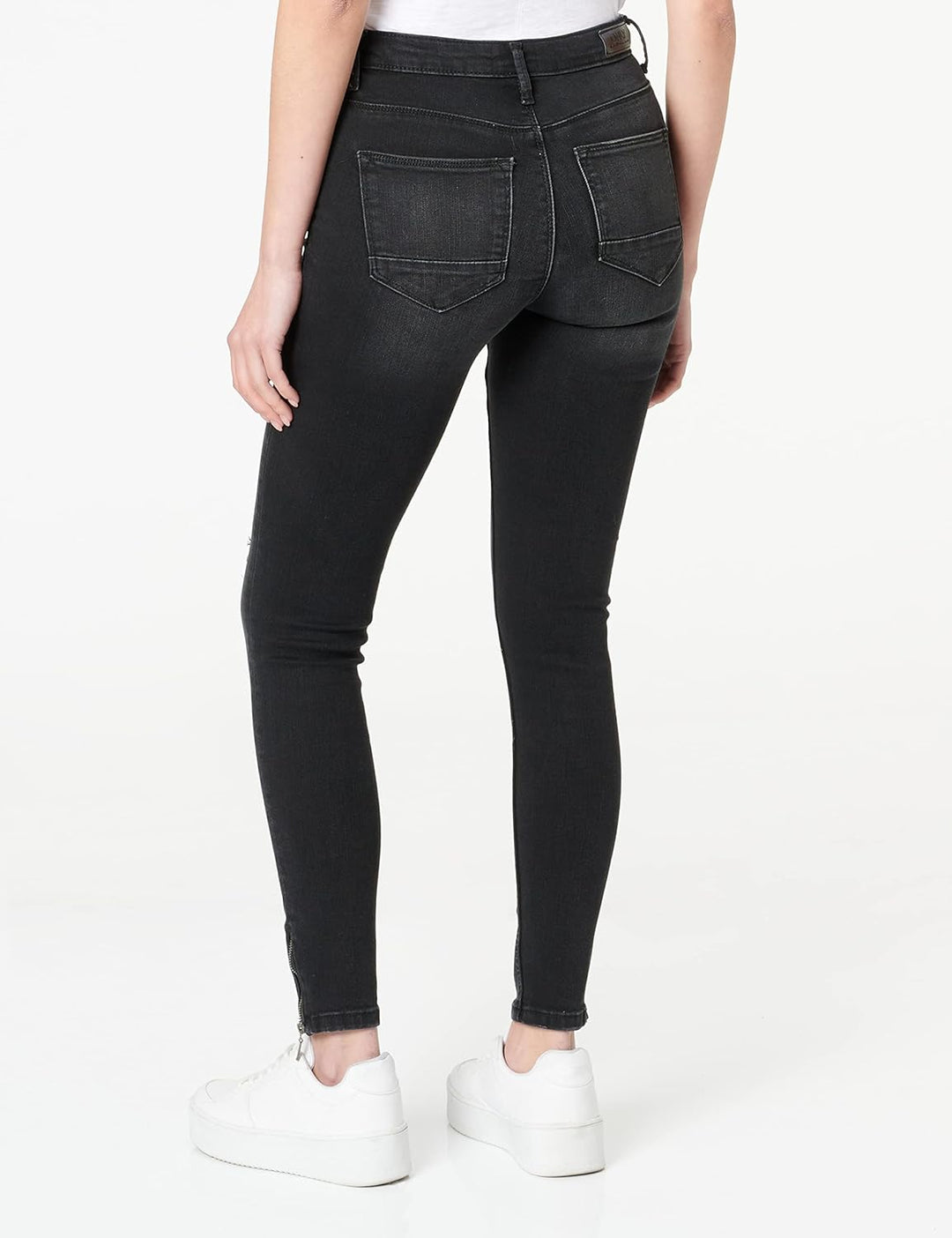 ONLY Damen Jeans 27W / 32L Black Denim, 27W / 32L Black Denim