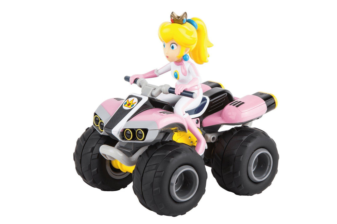 Carrera RC Nintendo Mario Kart 8 Peach Quad │ Ferngesteuertes Auto ab 6 Jahren für drinnen &amp; drausse