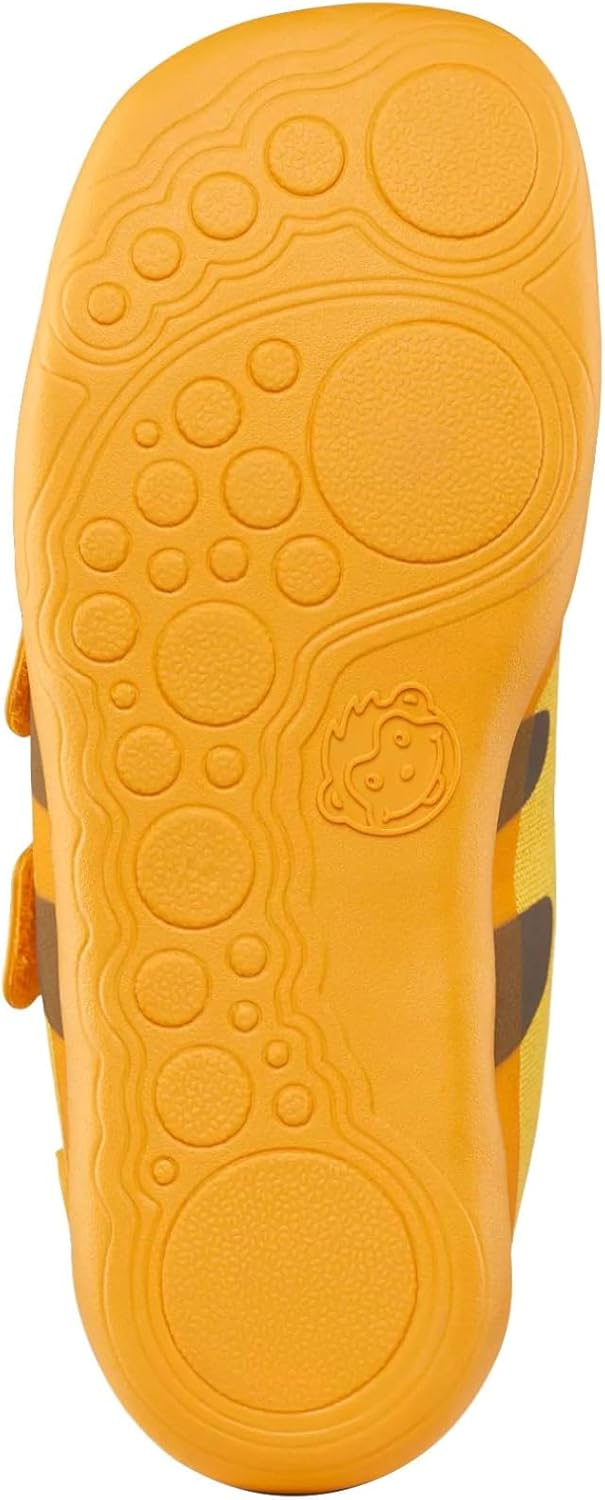 Affenzahn Minimal Sneaker Knit Happy 21 EU Tiger Gelb, 21 EU Tiger Gelb