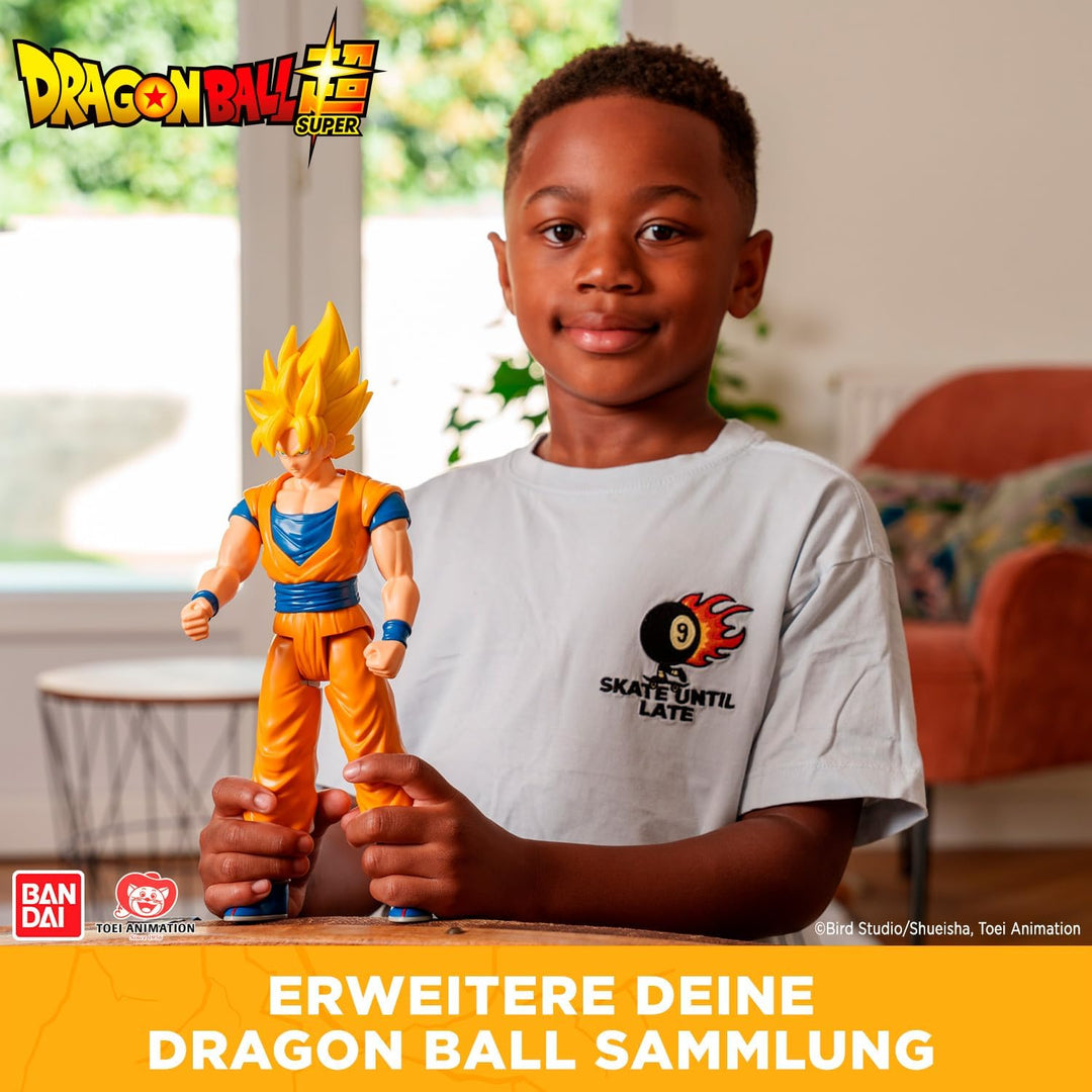 BANDAI - Dragon Ball Super - Riesenfigur Limit Breaker 30 cm - Super Saiyan Goku - Offizielle Dragon