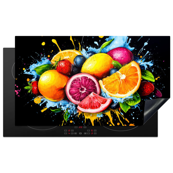 Herdabdeckplatte 90x52 cm Einteilig Abdeckplatten Cerankochfeld Abdeckung Ceranfeld Herdplattenabdec